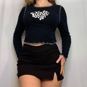 PLAYBOY Graphic Long Sleeve Top